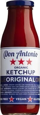 Безглютеновый органический кетчуп Don Antonio, оригинальный 400г